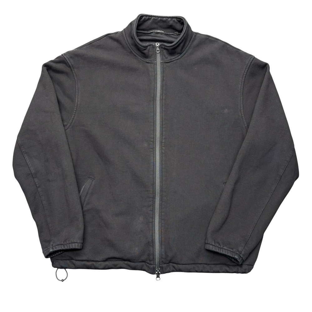 KITH Cotton Jacket Black Full Zip Pockets Mesh‎ Lined Casual Streetwear